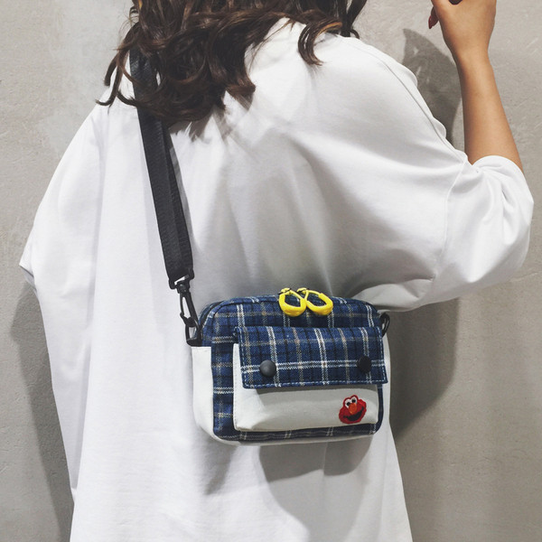 Geanta de umar dama in carouri de zi cu zi in mai multe culori