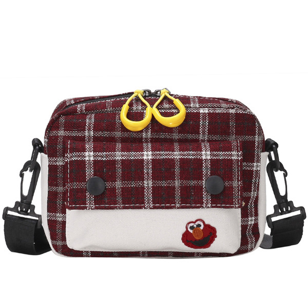 Geanta de umar dama in carouri de zi cu zi in mai multe culori