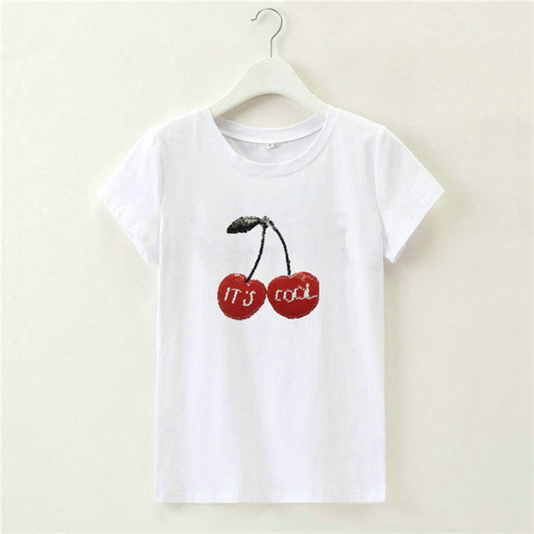 Tricou de dama modern in doua culori cu maneca scurta