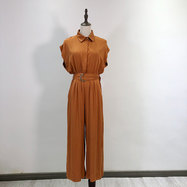 Salopeta de dama lunga si lata in doua culori