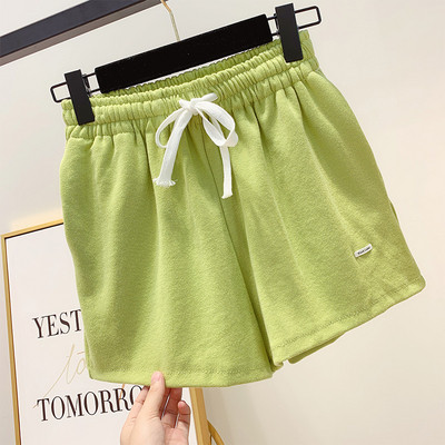 Pantaloni scurți casual dama cu elastic in patru culori