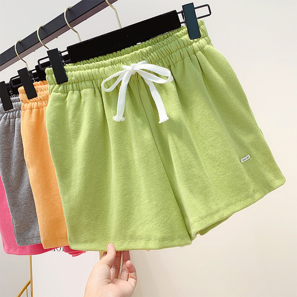 Pantaloni scurți casual dama cu elastic in patru culori