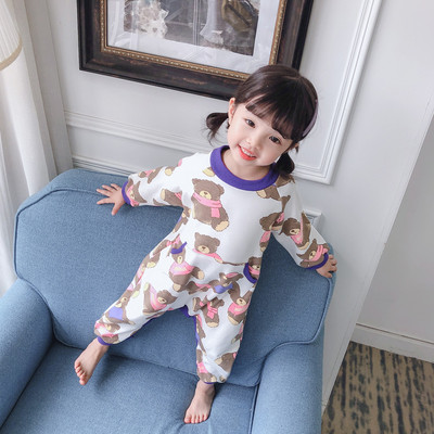 Model nou de pijamale pentru copii pentru fete - in doua culori