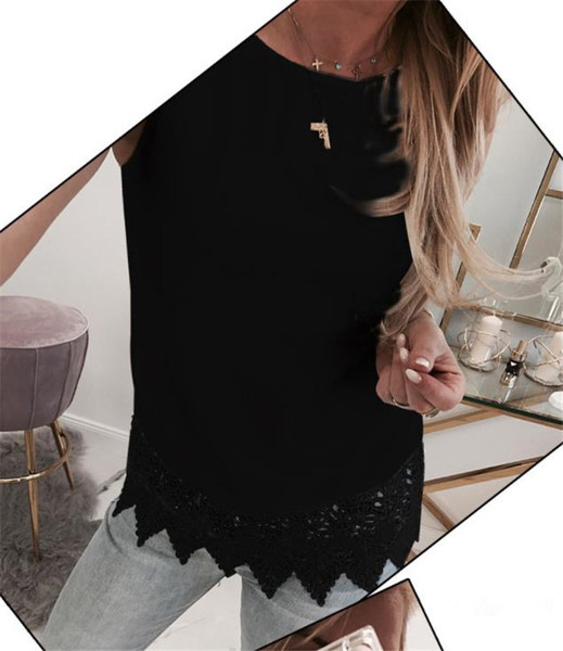 Нов модел стилен дамски потник с О-образно деколте -няколко цвята