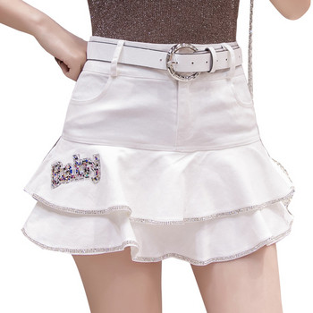 Fusta scurta de dama actuala in trei culori