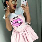 Tricou dama model nou cu aplicatie si decolteu O