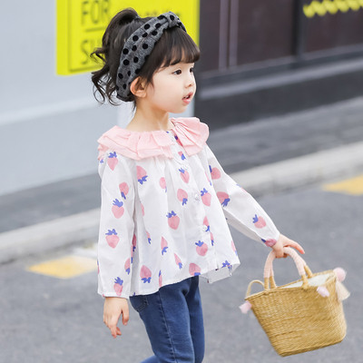 Cămașă actuală pentru copii în două culori pentru fete