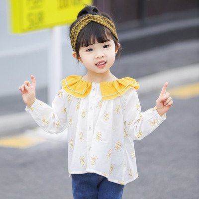 Cămașă actuală pentru copii în două culori pentru fete