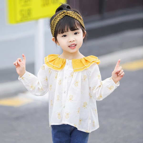 Cămașă actuală pentru copii în două culori pentru fete