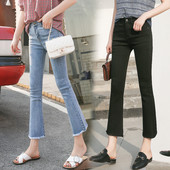 Blugi casual dama in mai multe culori cu talie standard