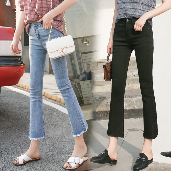 Blugi casual dama in mai multe culori cu talie standard