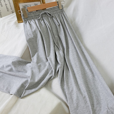 Ежедневен дамски панталон широк модел в различни цветове