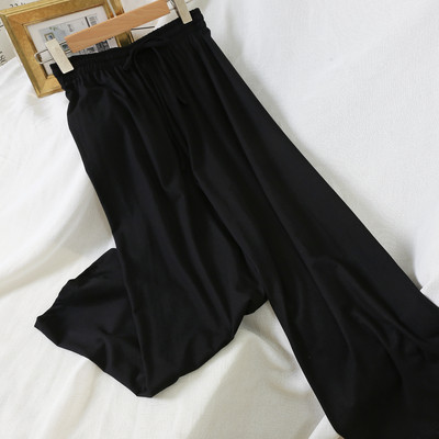 Ежедневен дамски панталон широк модел в различни цветове