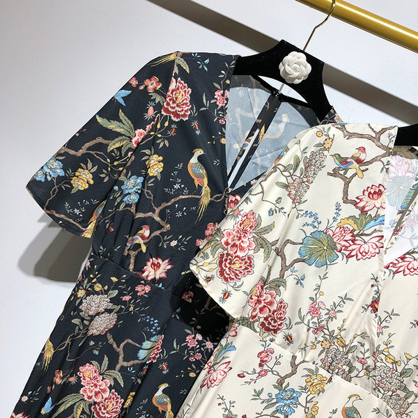 Salopeta dama in doua culori cu model