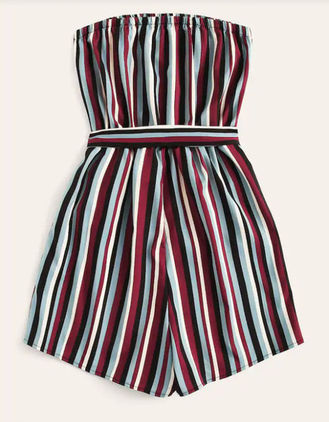 Salopetă casual de damă în dungi