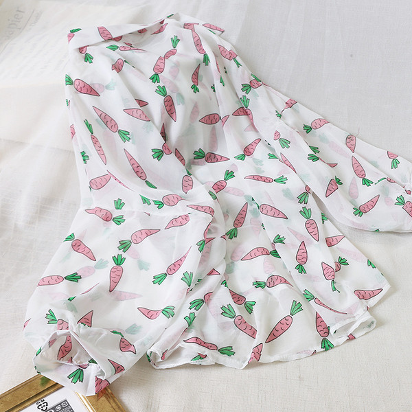 Cămașă modernă de damă cu mâneci lungi și nasturi în trei culori