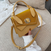 Geanta de dama cu inchidere metalica in mai multe culori