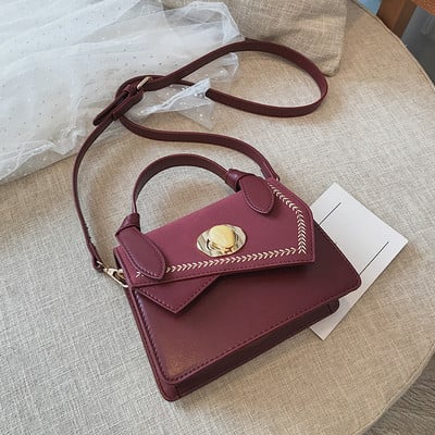 Geanta de dama cu inchidere metalica in mai multe culori