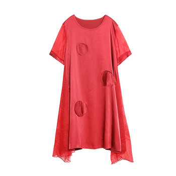 Rochie de dama moderna - model croiat in diferite culori