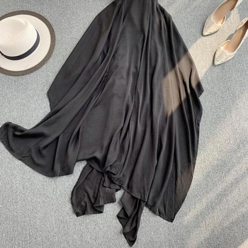 Rochie de dama cu bretele incrucisate de culoare neagra