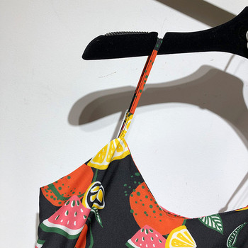 Rochie scurta casual de dama cu bretele subtiri