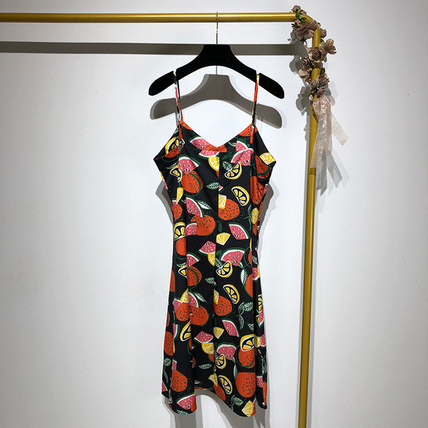 Rochie scurta casual de dama cu bretele subtiri