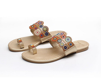 Papuci moderni de dama in doua culori