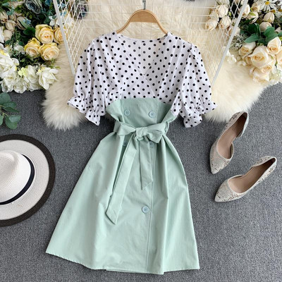 Rochie de dama cu decolteu in V in mai multe culori