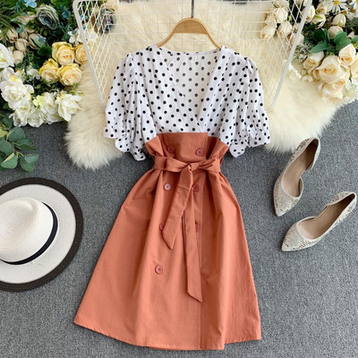 Rochie de dama cu decolteu in V in mai multe culori