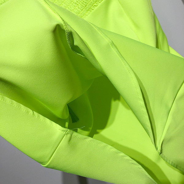 Rochie de dama cu bretele subtiri de culoare galbena