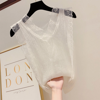 Maieu de dama cu dantela in mai multe culori