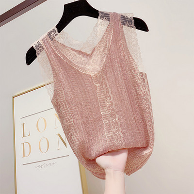 Maieu de dama cu dantela in mai multe culori