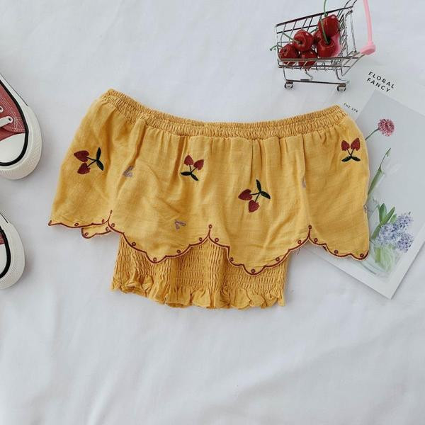 Bluza de dama moderna cu umerii goi in mai multe culori