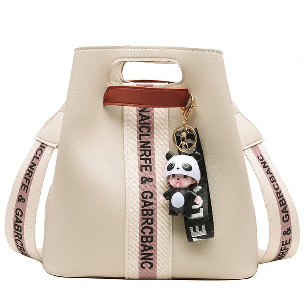 Geanta de dama din piele cu accesoriu in mai multe culori