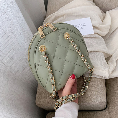 Geanta de dama din piele cu fermoar in patru culori