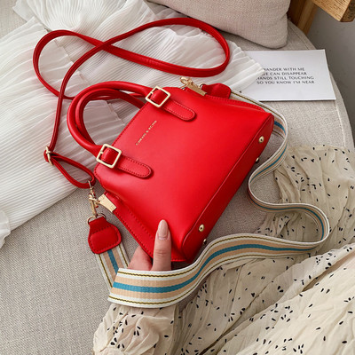 Geanta de dama din piele cu doua manere in cinci culori