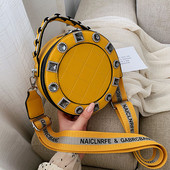 Geanta de dama cu pietre rotunde