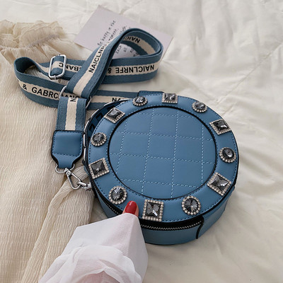 Geanta de dama cu pietre rotunde