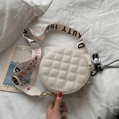 Geanta rotunda de dama cu maner lung