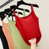 Maieu modern de dama cu bretele subtiri in mai multe culori