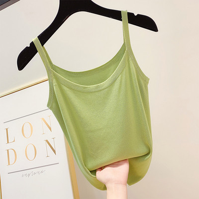 Maieu modern de dama cu bretele subtiri in mai multe culori