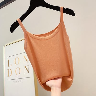 Maieu modern de dama cu bretele subtiri in mai multe culori