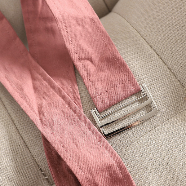 Salopeta de dama moderna cu cravate in talie in mai multe culori