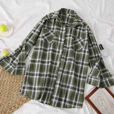 Cămașă casual damă în carouri - trei culori