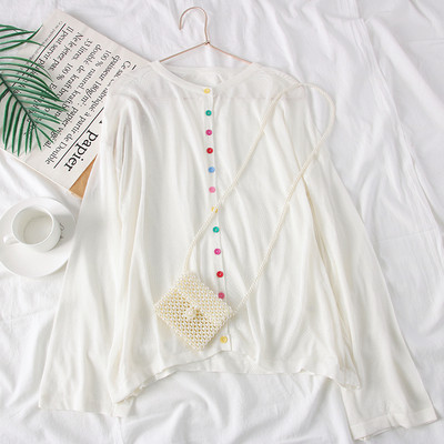 Cardigan de dama model nou cu nasturi - mai multe culori