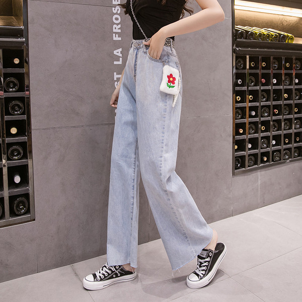 Blugi de dama moderni in model deschis la culoare