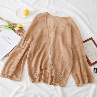 Vesta de dama casual model nou cu maneci lotus - mai multe culori