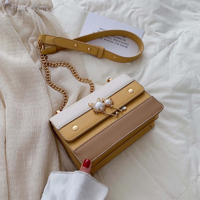 Geanta dama cu decor metalic in mai multe culori