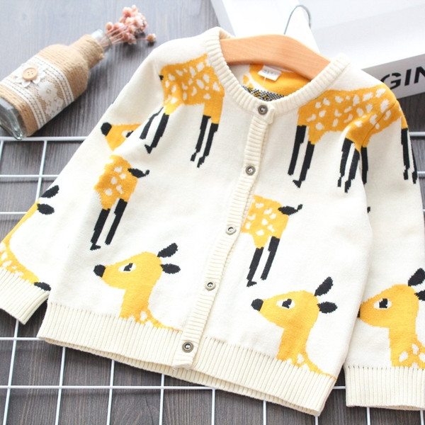 Vesta moderna pentru copii cu nasturi pentru fete