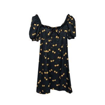 Rochie de dama neagra cu umerii goi in negru